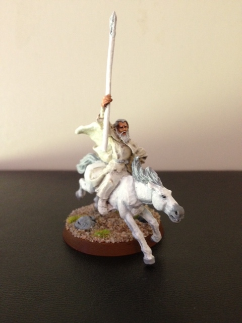 Mounted Gandalf