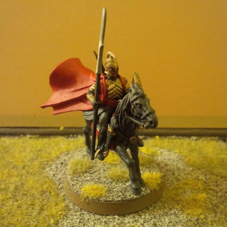 Ñoldorian Warrior in Heavy Armour, Mounted